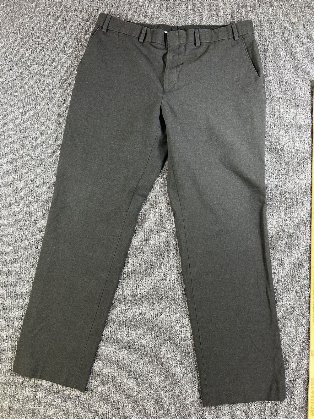 Lauren Ralph Lauren Mens 36x30 Black Slim Fit Dress Pants Stretch